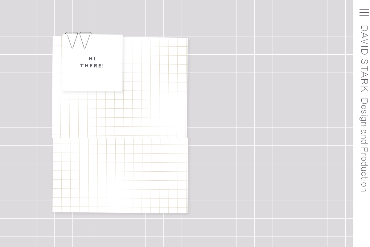 Dated visual capture of the David Stark Design and Production public homepage