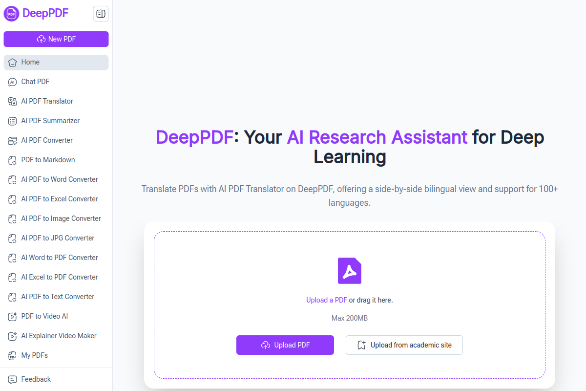 DeepPDF preview