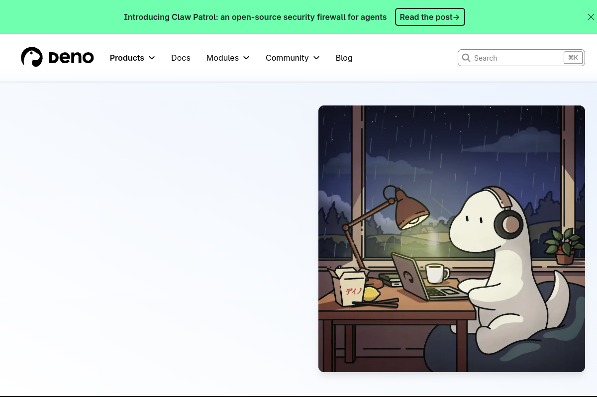 Deno screenshot