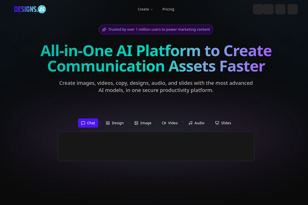 Designs.ai screenshot