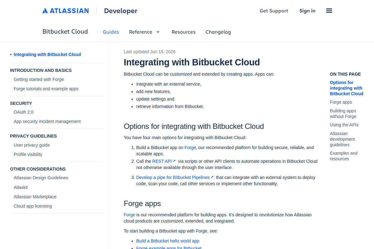 Bitbucket preview
