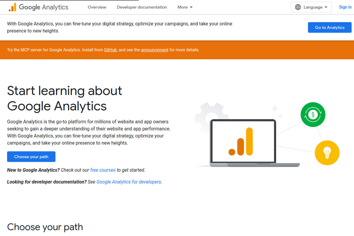 Google Analytics preview
