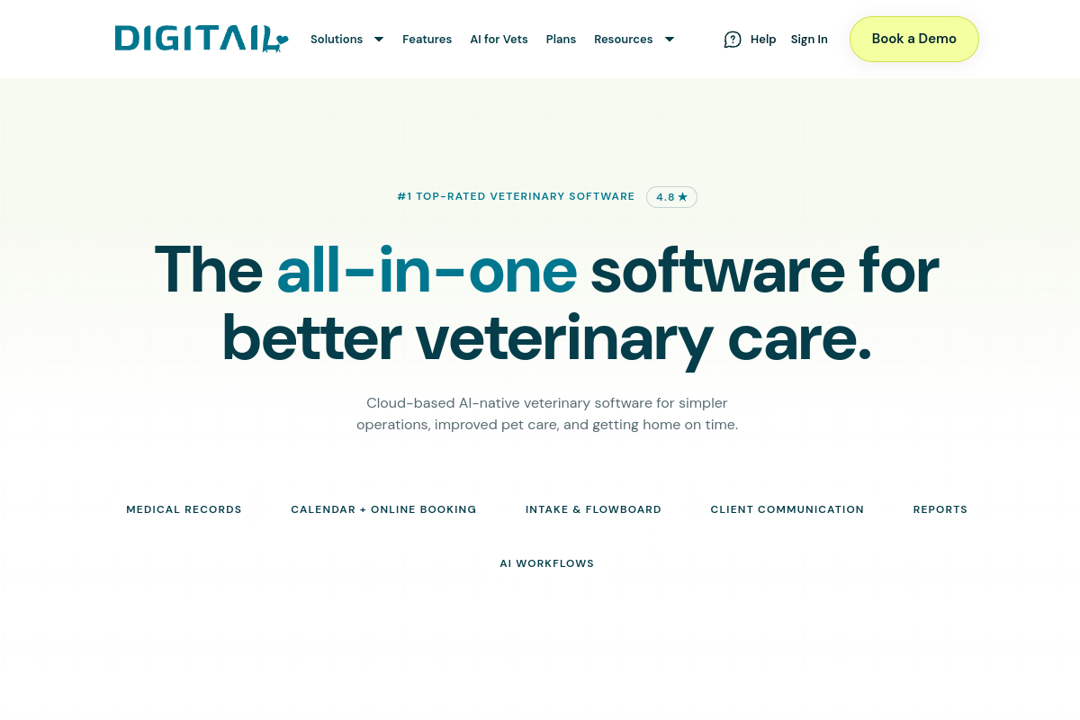 Digitail screenshot