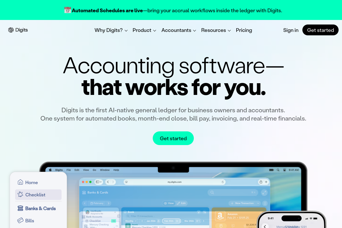 Digits screenshot