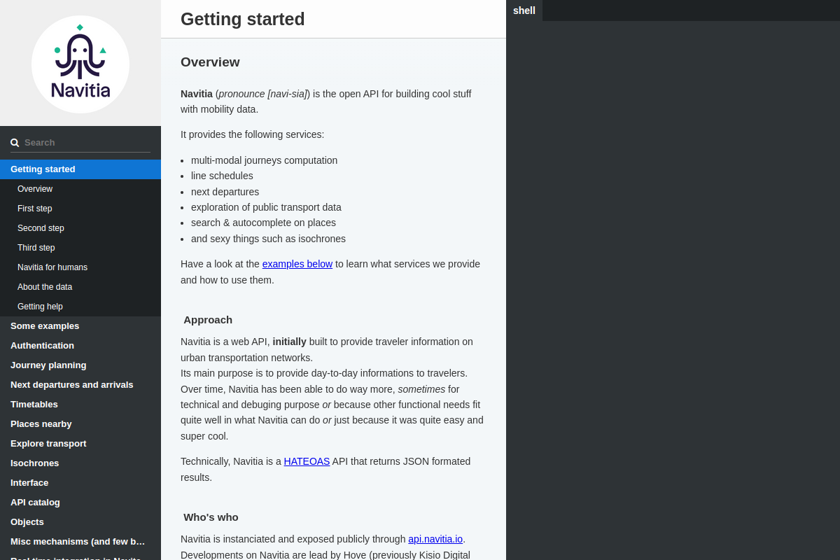 Navitia preview