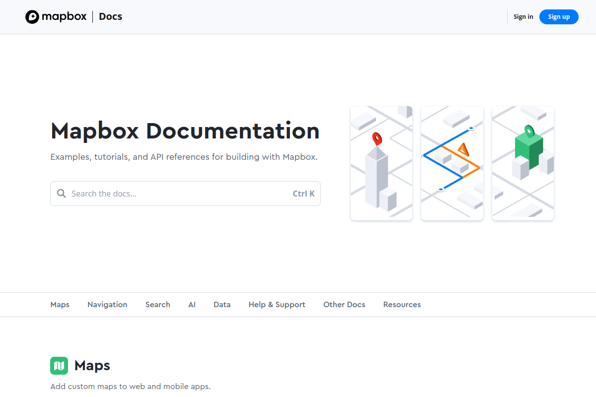 Mapbox preview