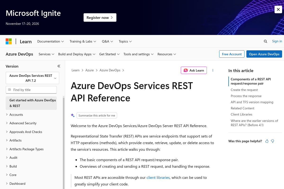 Azure DevOps preview