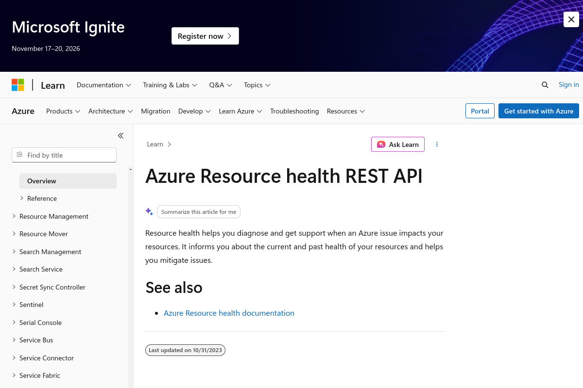 Azure DevOps Health preview