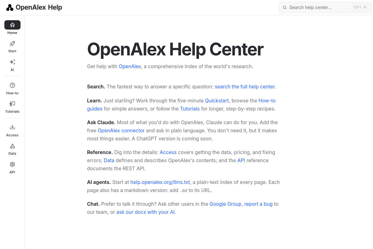 OpenAlex preview