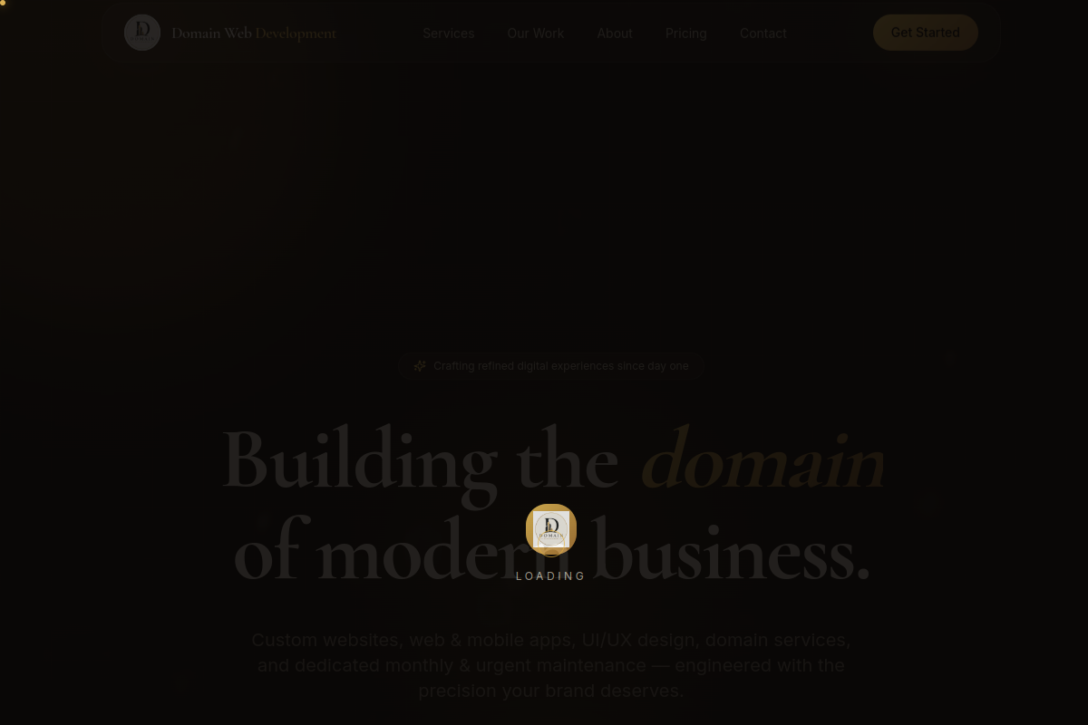 DomainWD website preview
