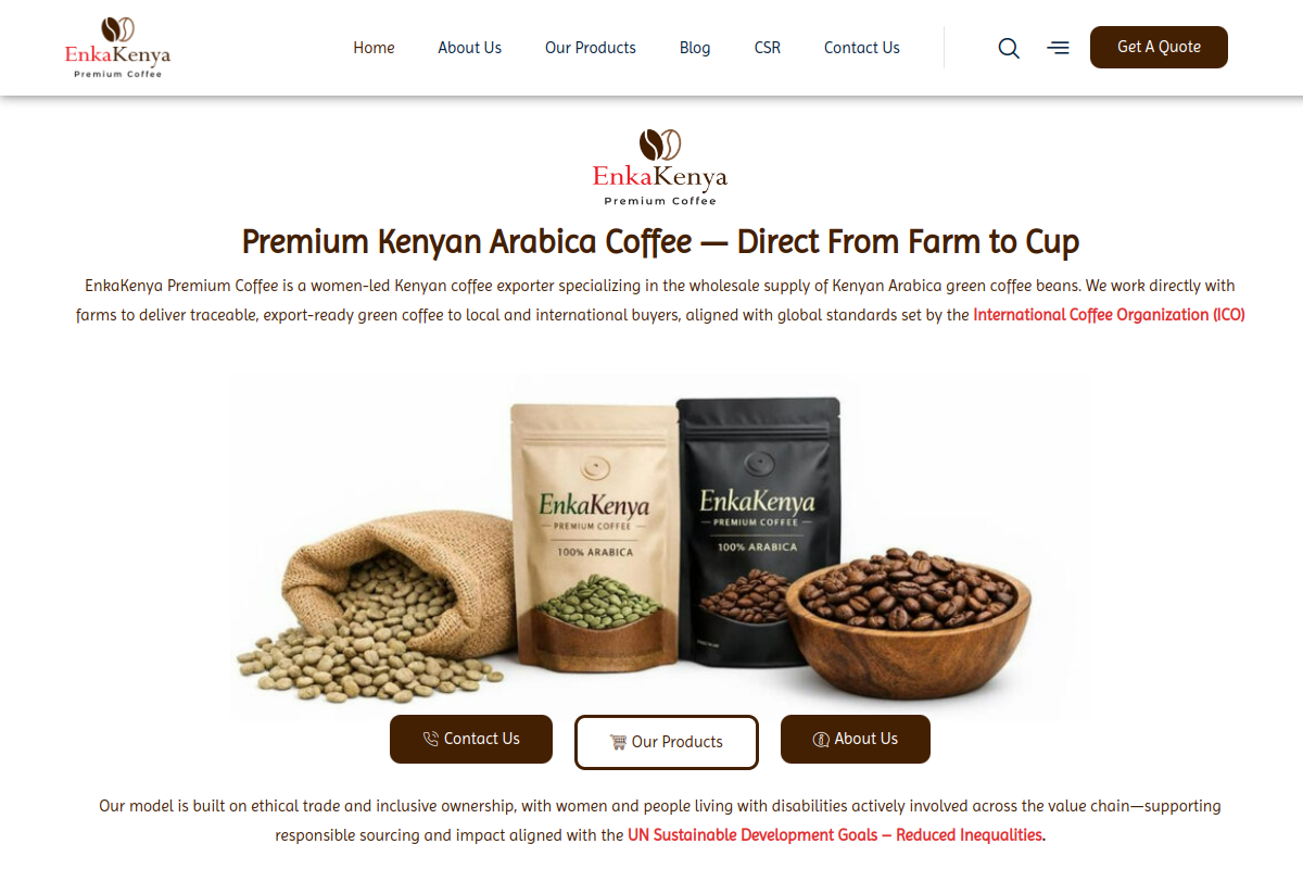 Enka Kenya Coffee preview