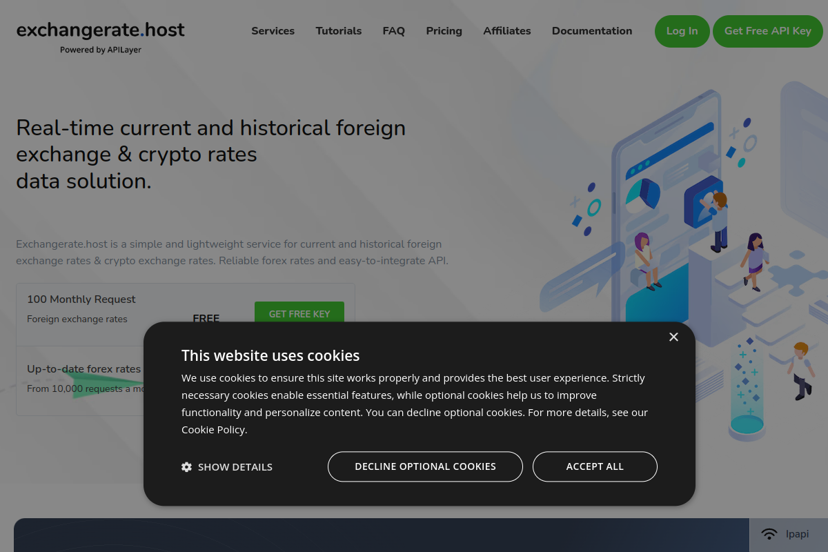 Exchangerate.host preview