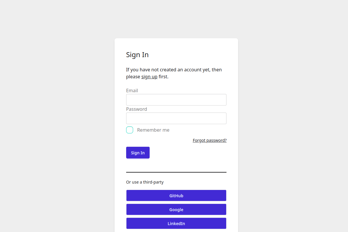 Findwork preview