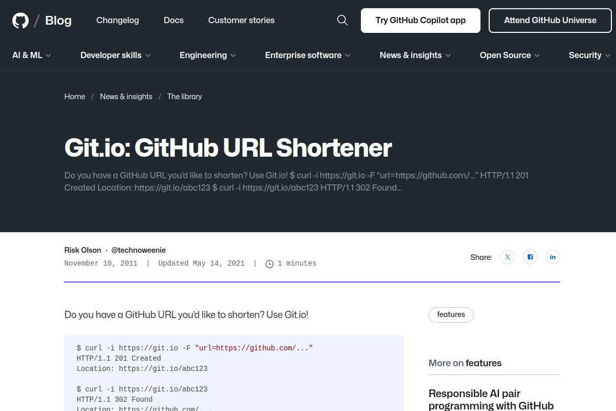 Git.io preview