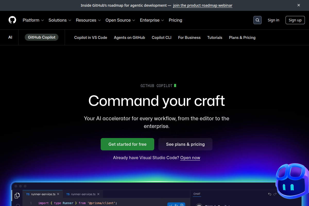 GitHub Copilot preview