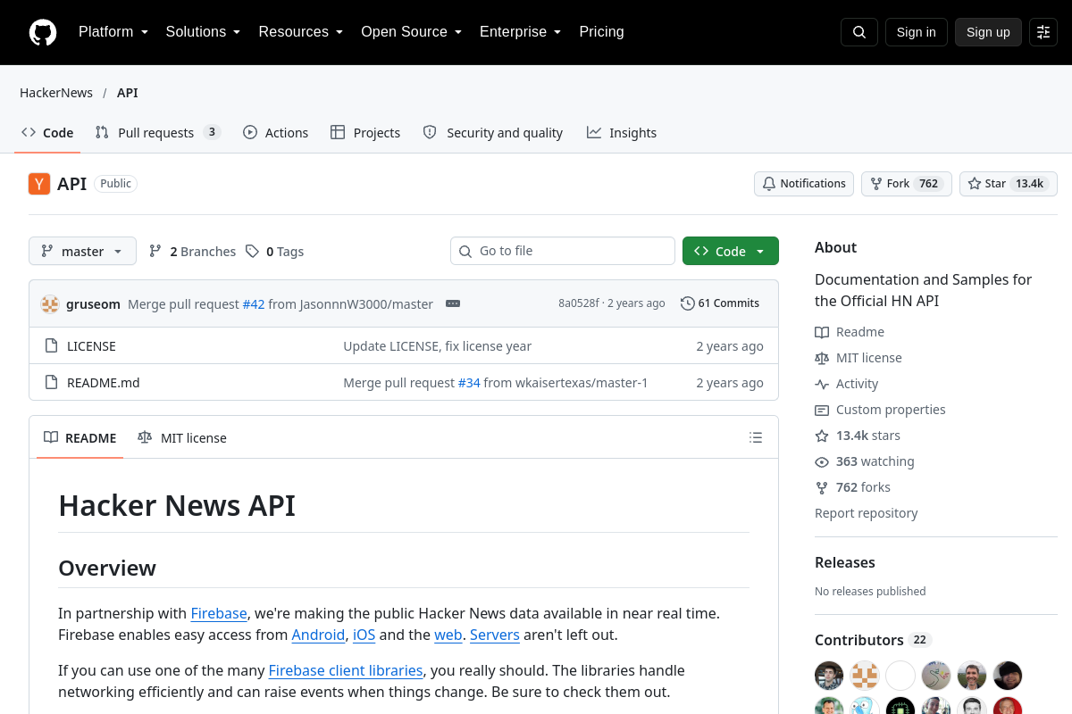 HackerNews preview