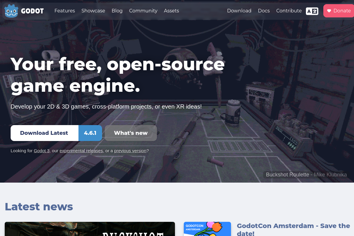 Godot Engine preview