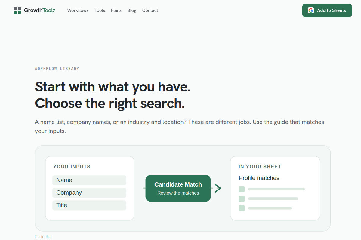 Linkedin Bulk Search preview