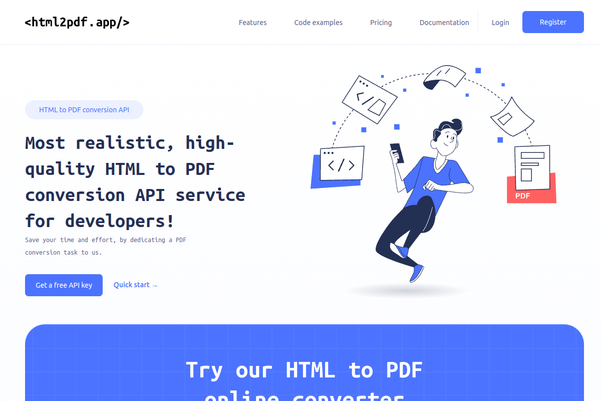 Html2PDF preview