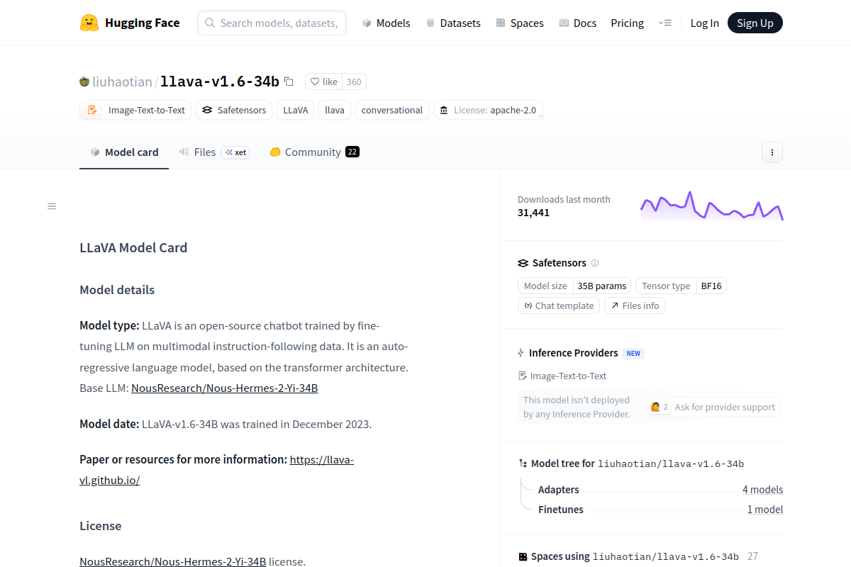 LLaVA-v1.6 34B (Plausible) preview