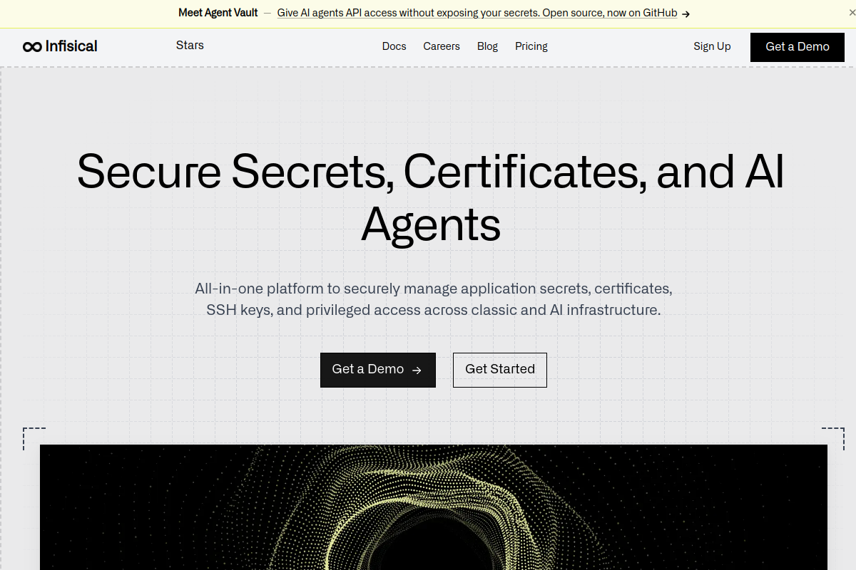 Infisical screenshot