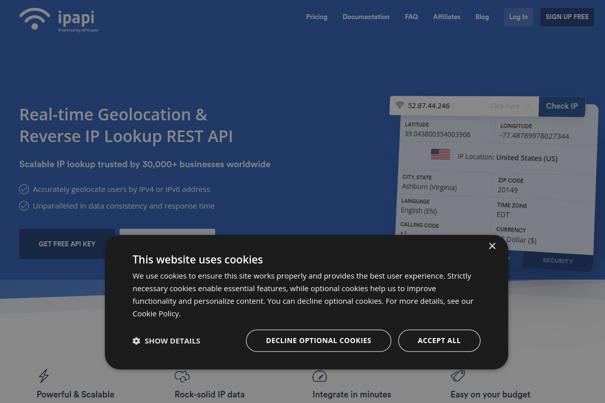 ipapi.com preview