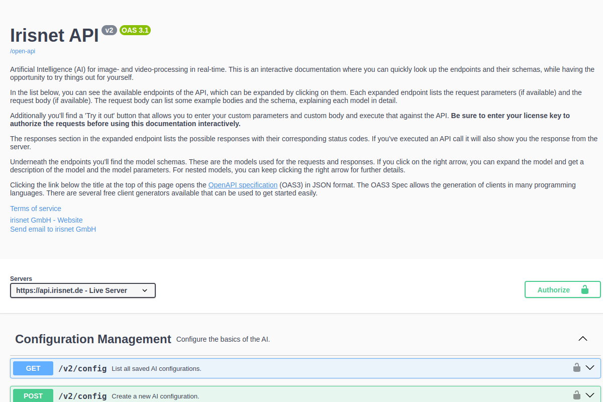 Irisnet preview