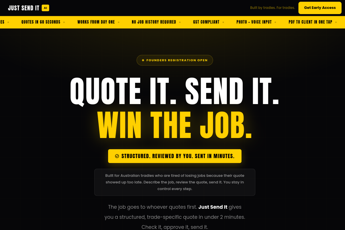 JSI — Just Send IT preview