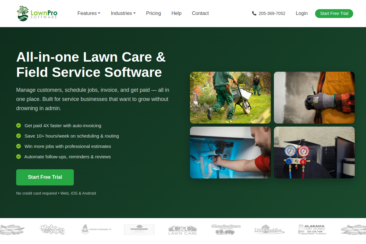 LawnPro screenshot
