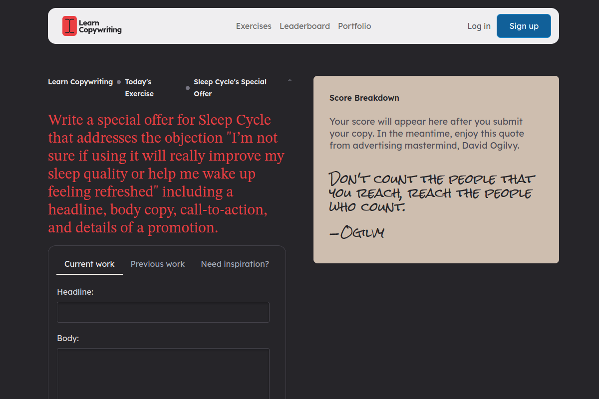 Learn Copywriting preview