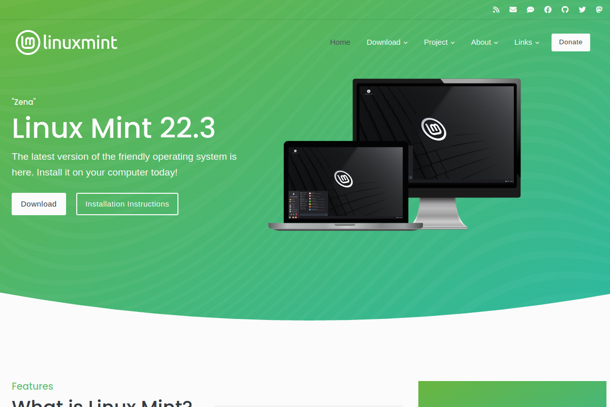 Linux Mint preview