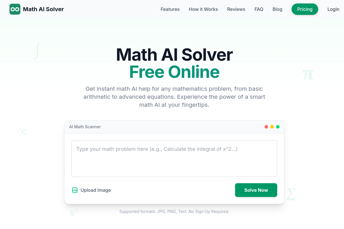 Math AI preview