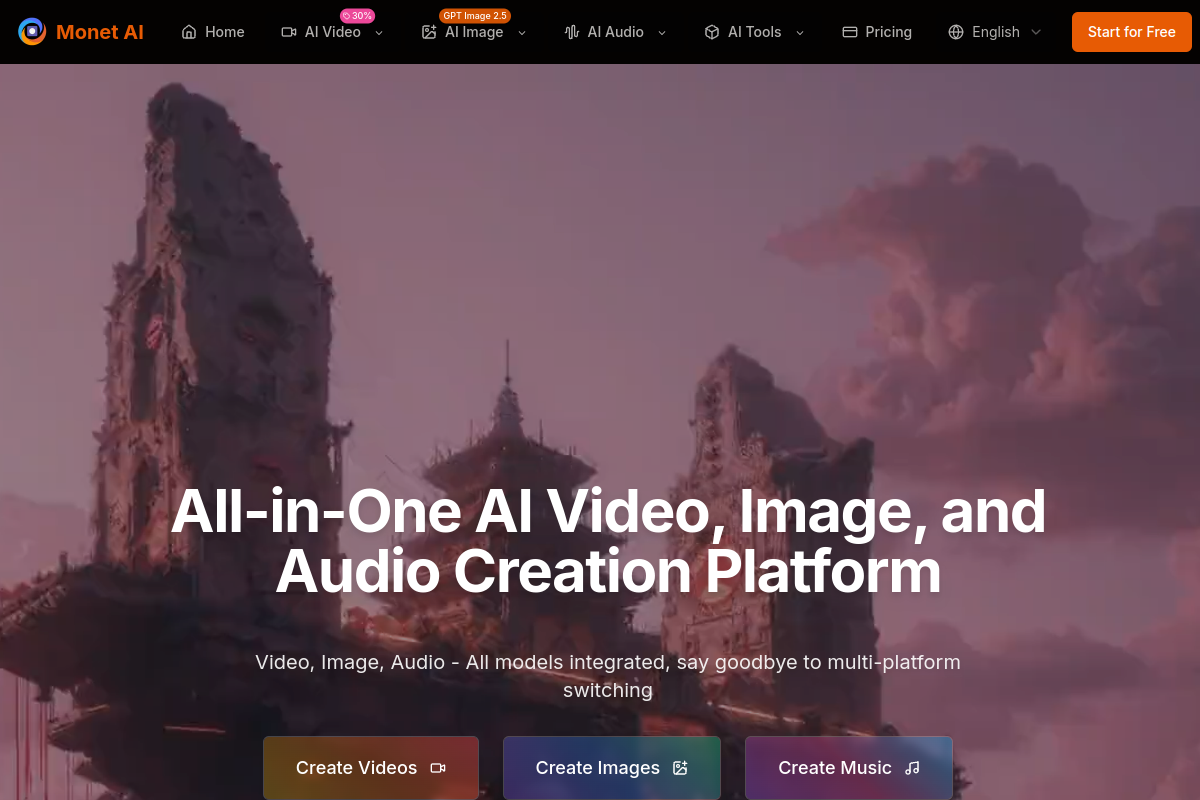 Monet AI preview