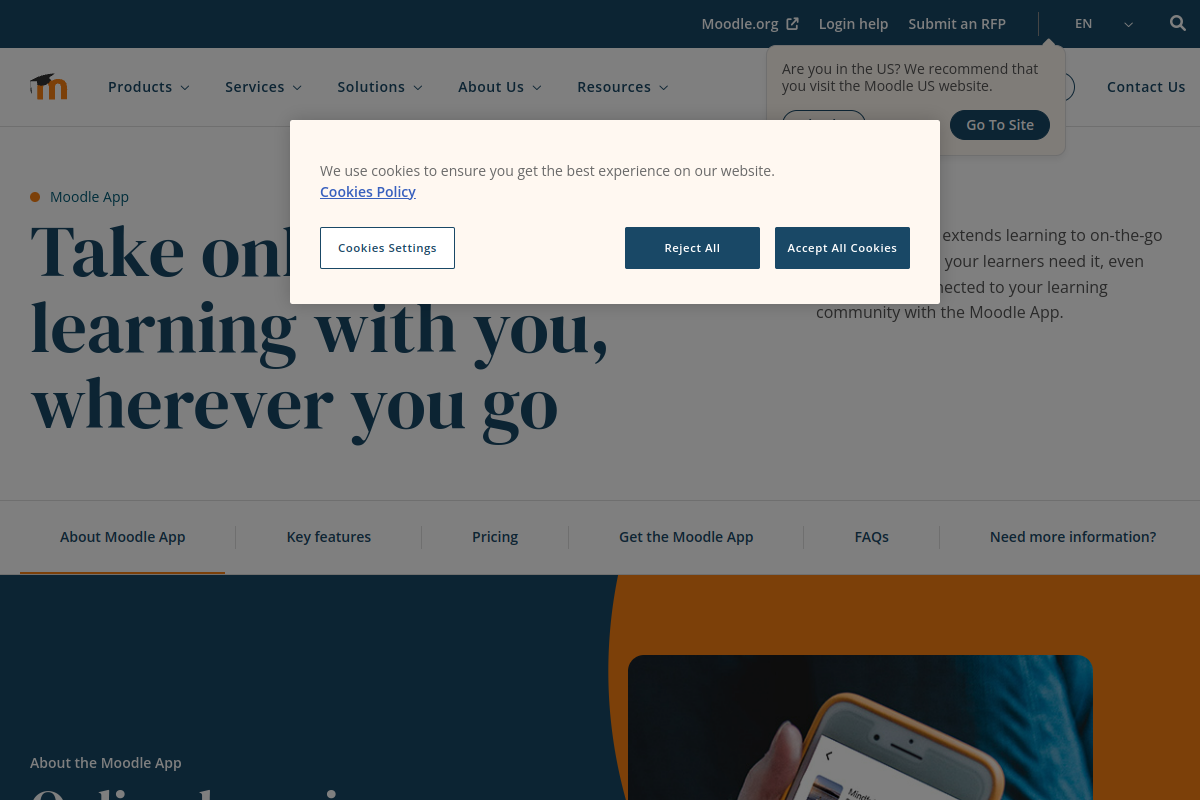 Moodle Desktop preview