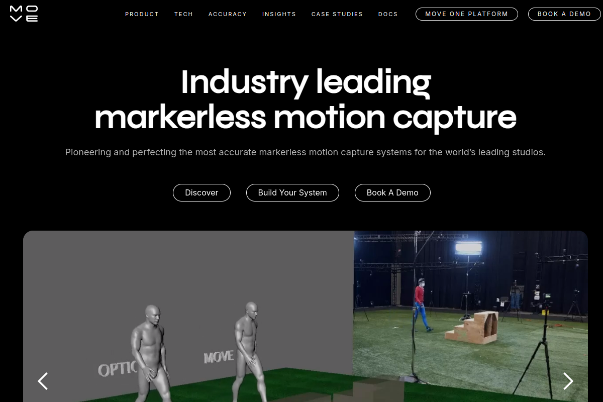 Move AI website screenshot 1