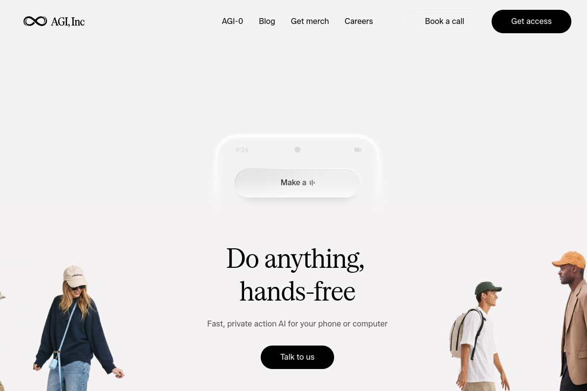 AGI, Inc. website screenshot 1