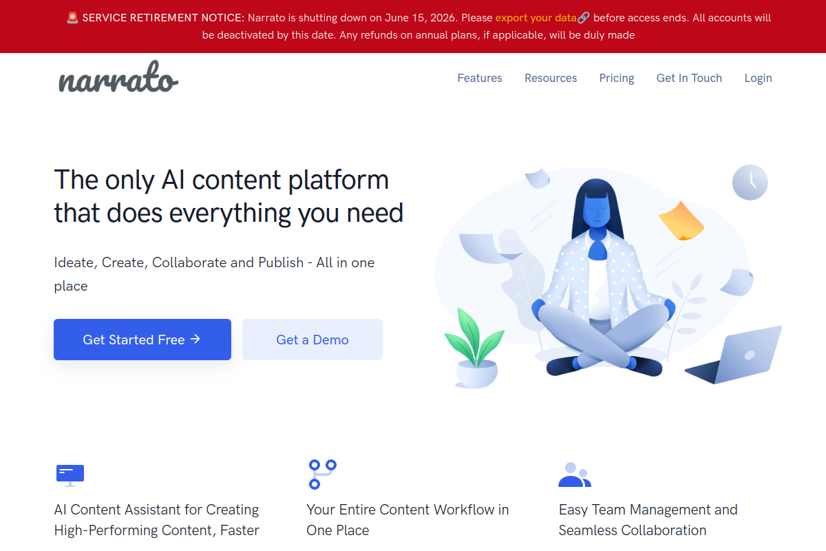 Narrato screenshot