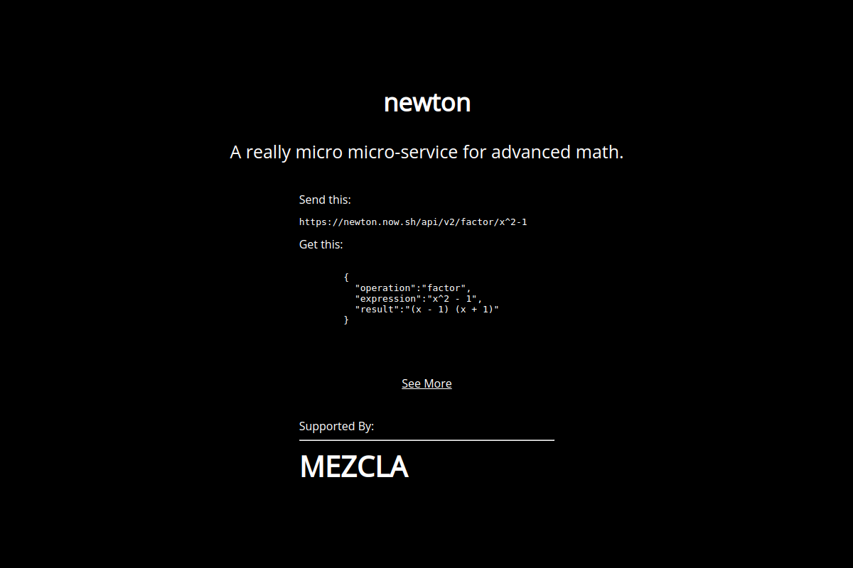 Newton preview