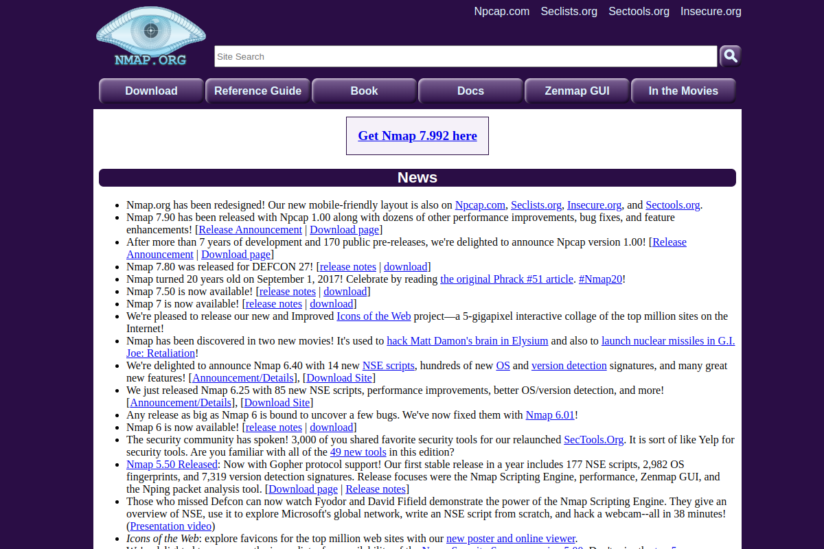 Nmap preview