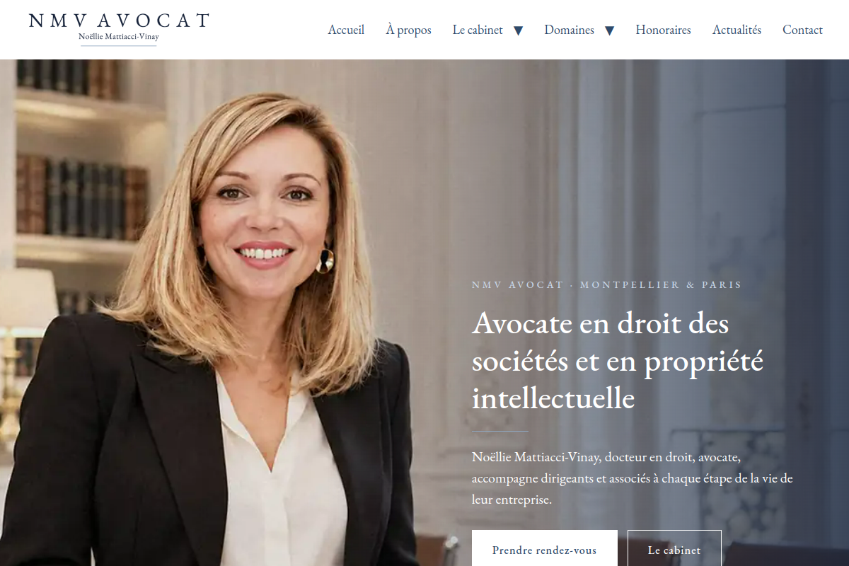 Capture du site nmvavocat.fr