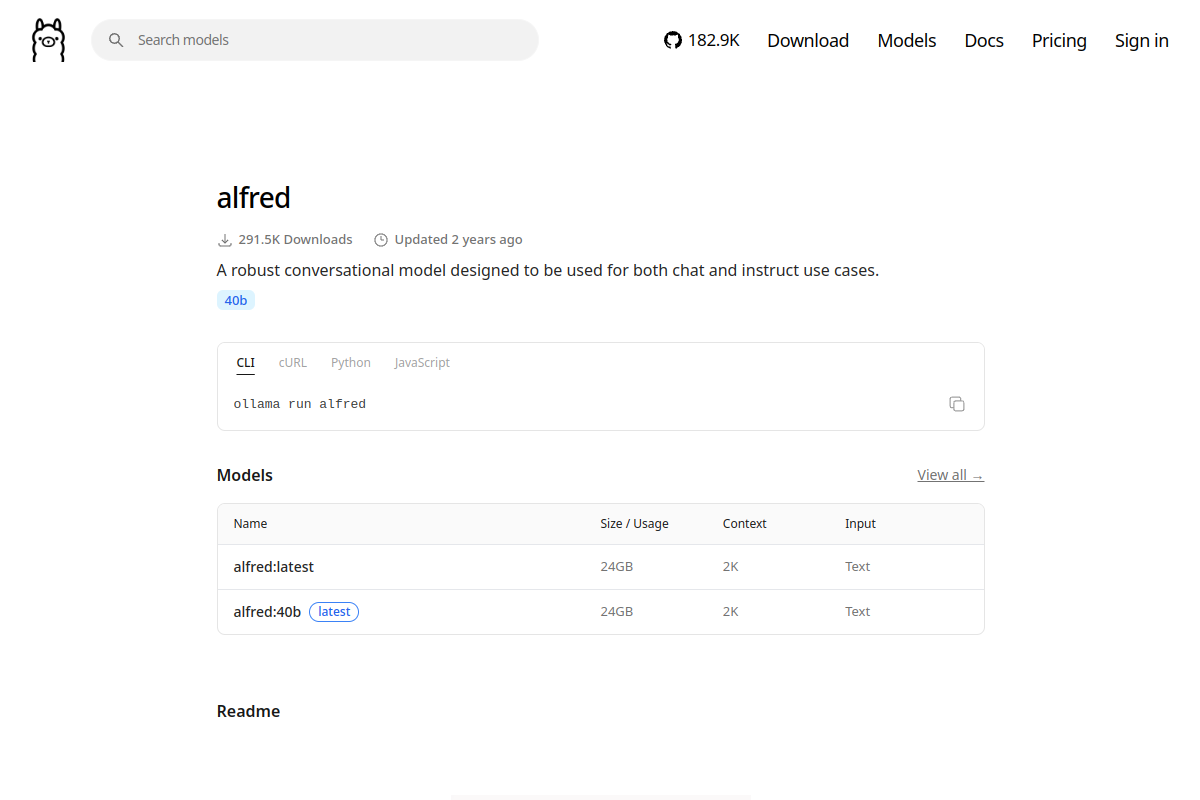 alfred preview