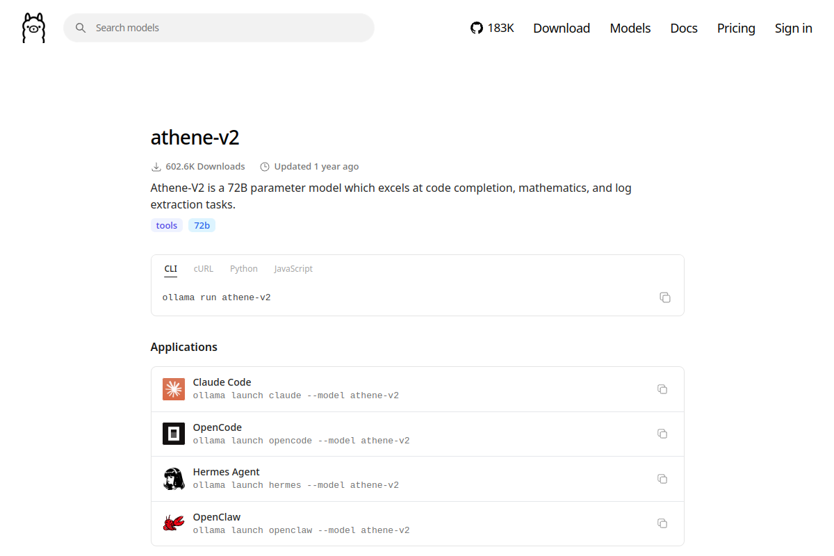 athene-v2 preview