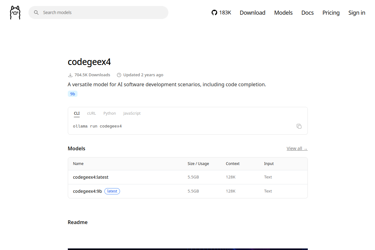 codegeex4 preview