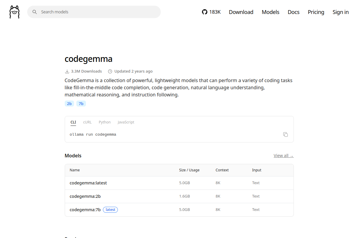 codegemma preview