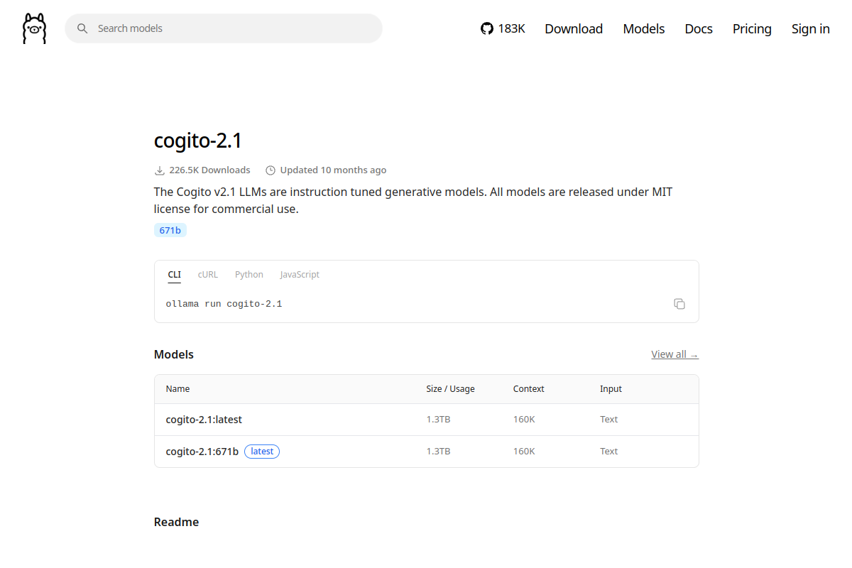cogito-2.1 preview