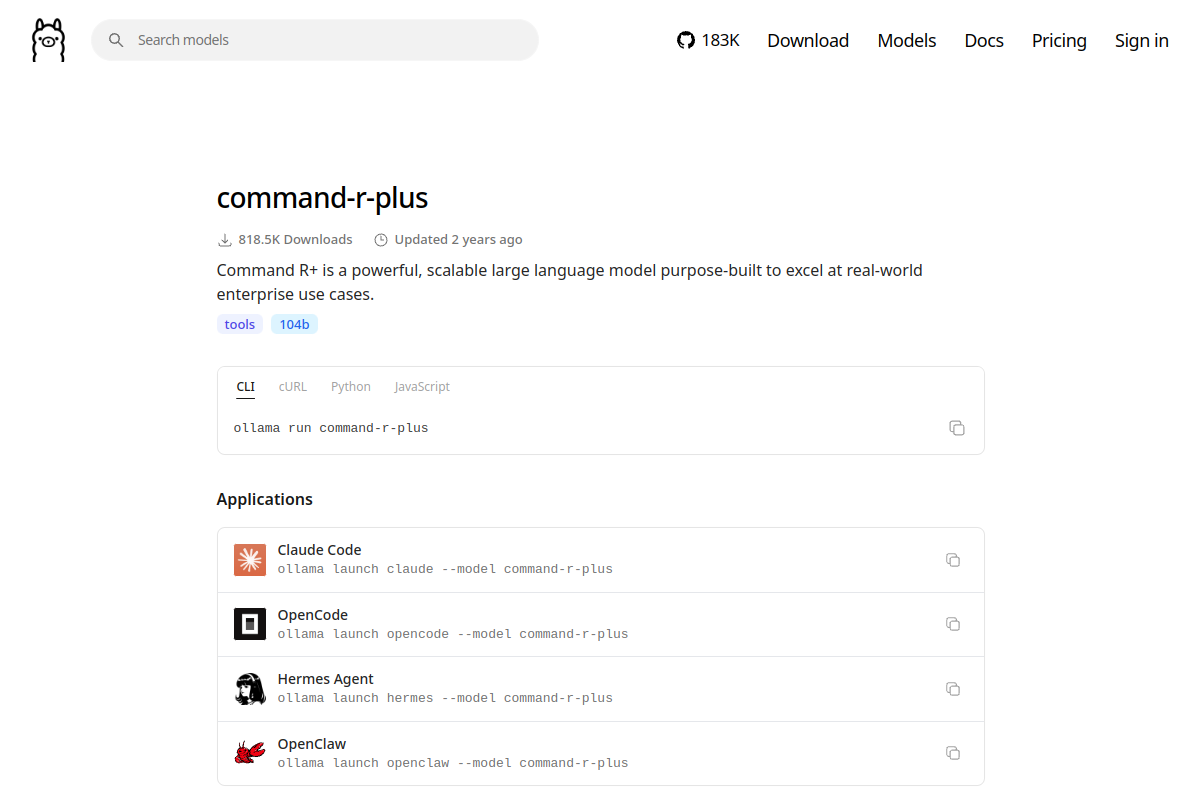 command-r-plus preview