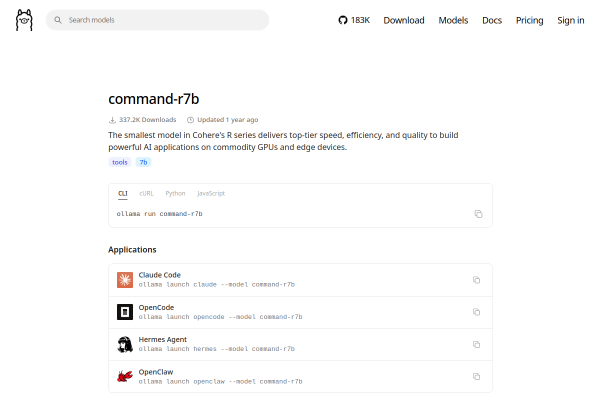 command-r7b preview
