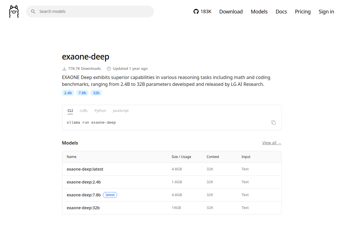 exaone-deep preview