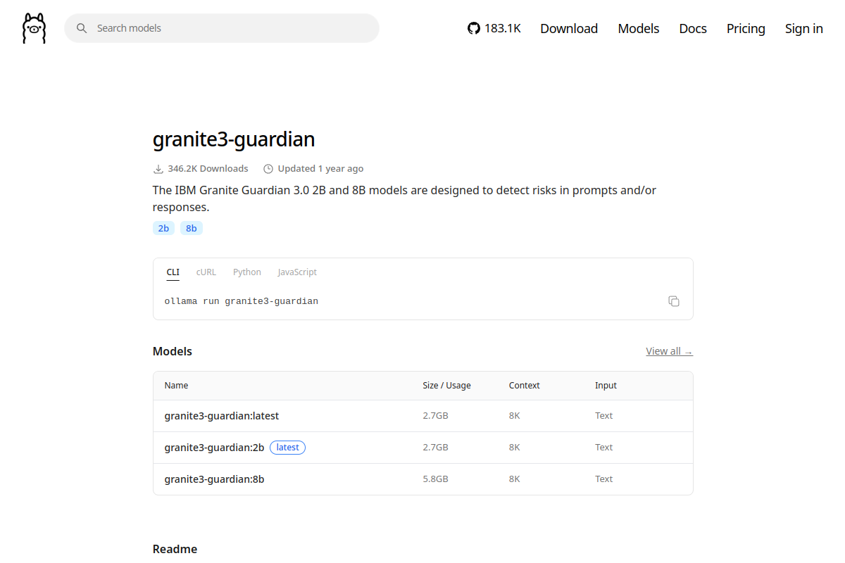 granite3-guardian preview