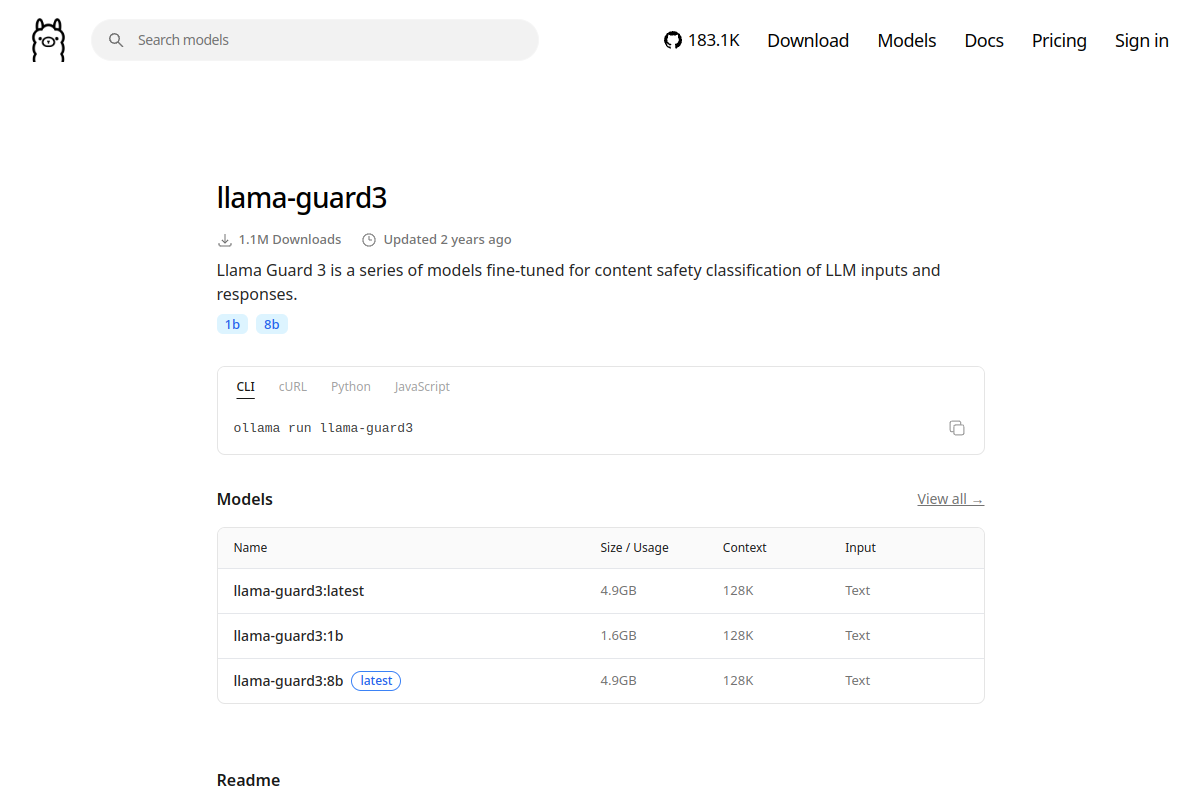 llama-guard3 preview